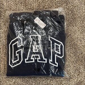 GAP Dark navy Blue Logo Hoodie